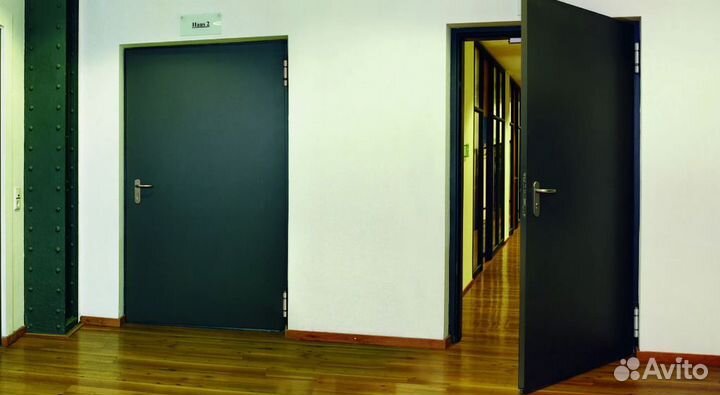 Дверь противопожарная эластичный уплотнитель