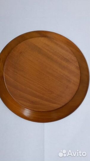 Деревянная декоративная тарелка (панно)