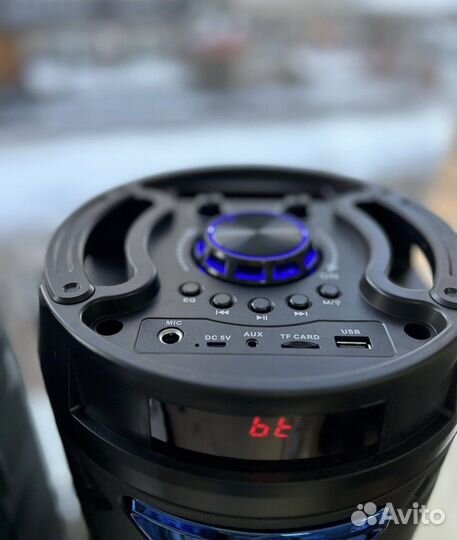 Портативная колонка с микрофоном гарантия