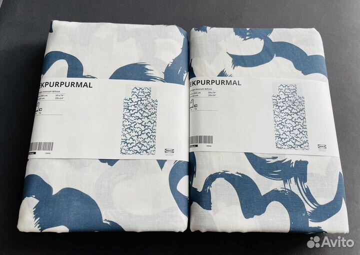 Белье постельное Икеа Ekpurpurmal Новое