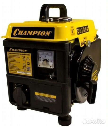 Бензиновый генератор IGG950 Champion 0.9 кВт