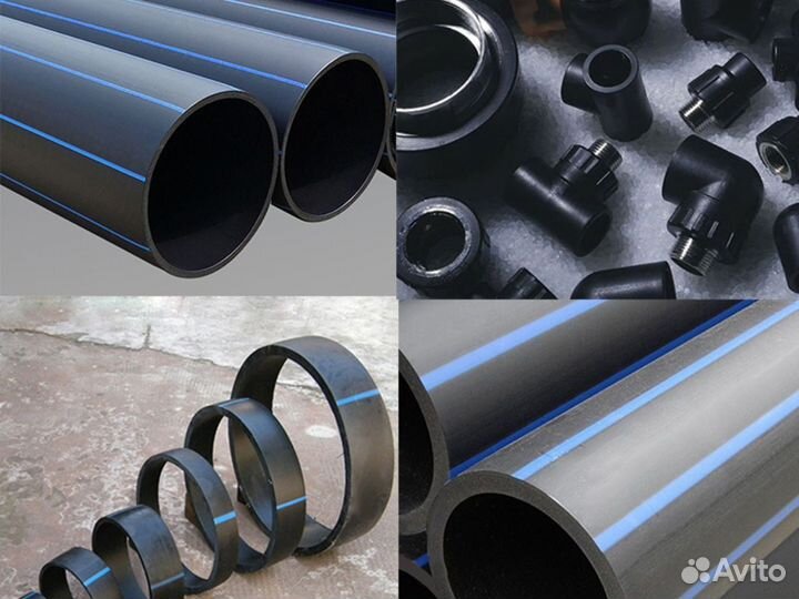 Труба пнд оптом водопроводная газовая техническая