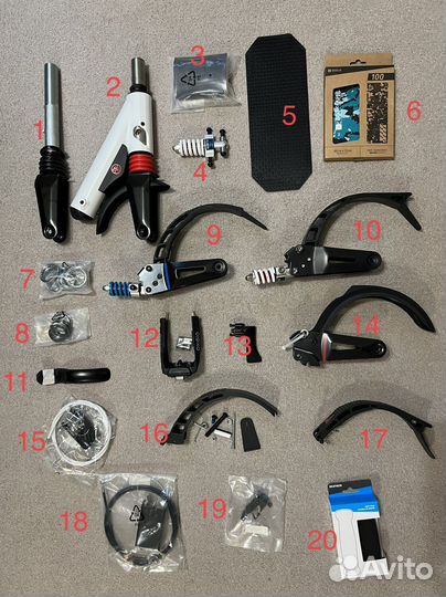 Запчасти для самоката oxelo decathlon