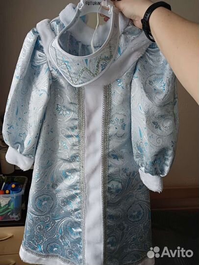 Костюм снегурочки детский 116