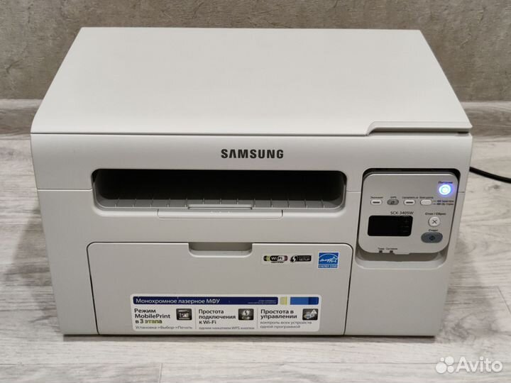Мфу лазерный с wifi Samsung scx-3405w