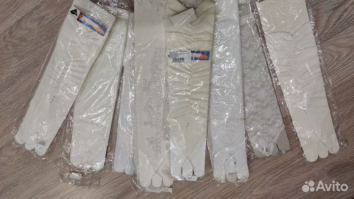 Митенки свадебные аксессауры