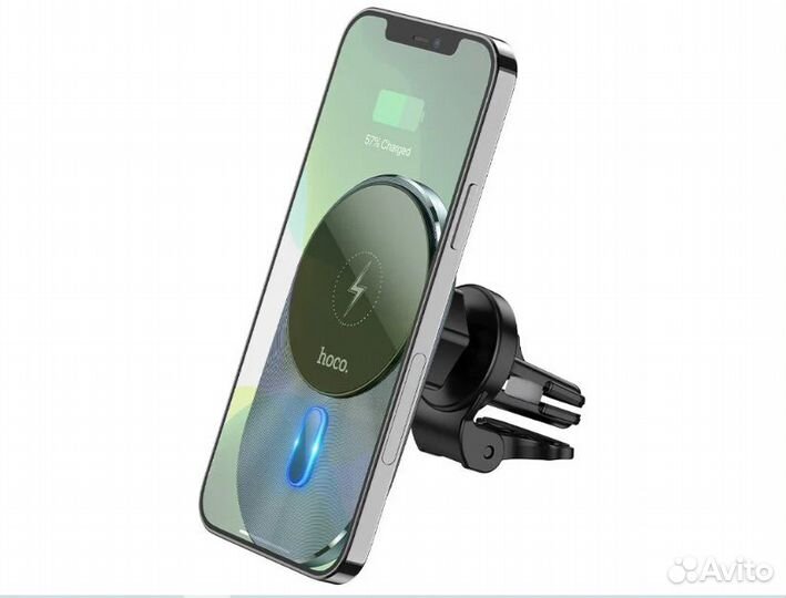 Автомобильный держатель Hoco c Magsafe зарядкой