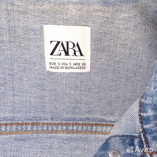 Джинсовая куртка zara