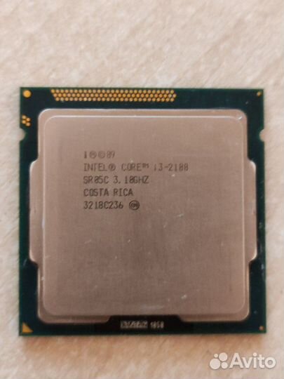 Процессор i3 2100 LGA1155 и i3 550 LGA1156