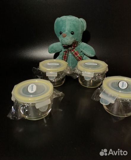 Glasslock Baby: Корейский набор контейнеров 165 мл