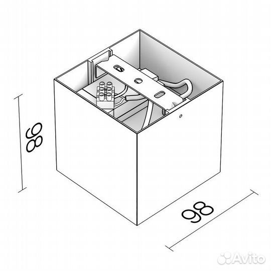 Накладной светильник Ledron SKY OK White