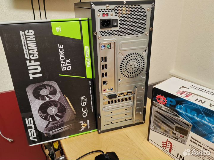 Intel 20(10) ядер, GTX1660s + монитор на выбор