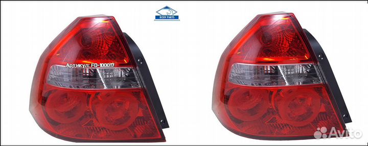 Nexia R3 задние фонари 1 шт