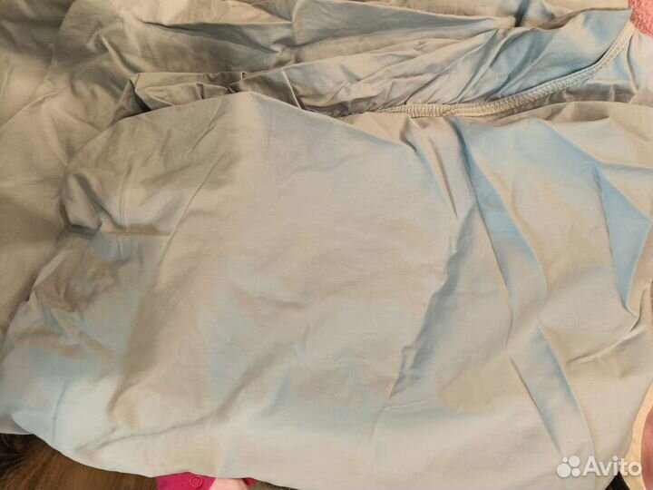 Простынь на резинке в детскую кровать