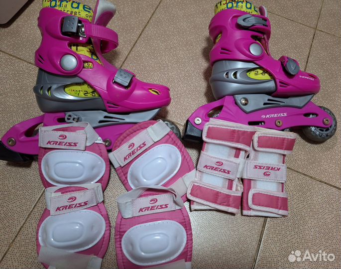 Ролики детские с защитой