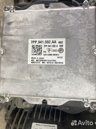 Фара Full led Matrix в сборе Vw Touareg 3 2019- (7