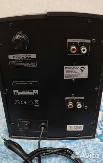 Колонки microlab 2.1