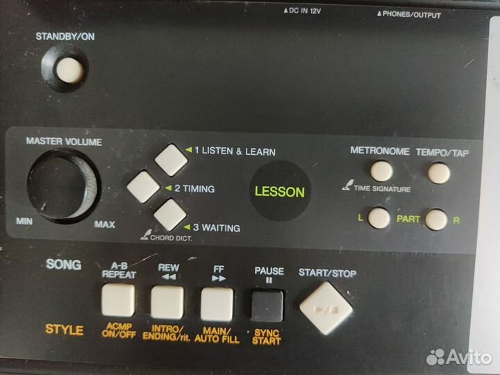 Синтезатор yamaha psr e223 c подставкой
