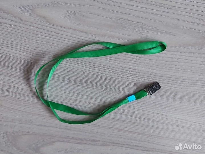 Лента шейная шнурок ремешок прищепка для бейджа