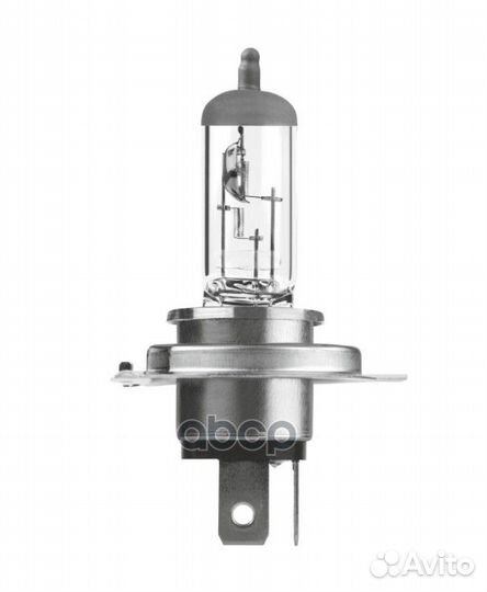 Лампа H4 12V 60/55W standart P43t, карт.1 шт. N472