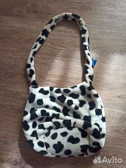 Сумка плюшевая