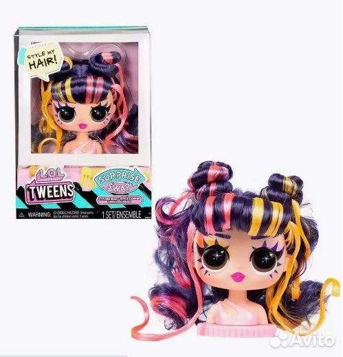 Головы для кукол LOL tweens (15 см)