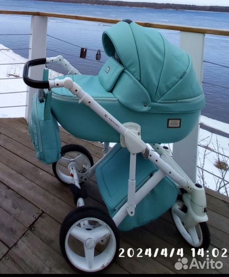 Коляска 2 в 1 бу на брони