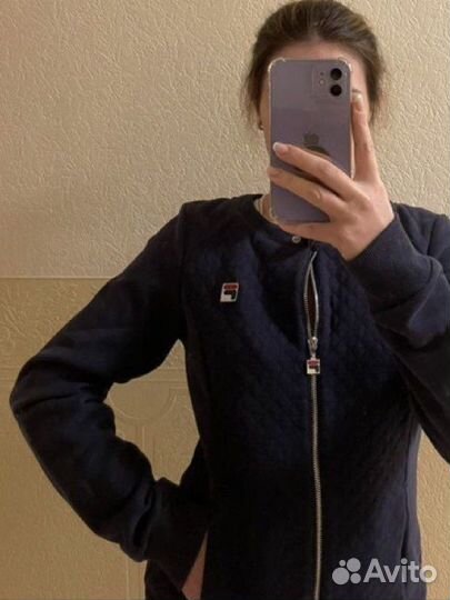 Двойка Fila толстовка + жилет оригинал