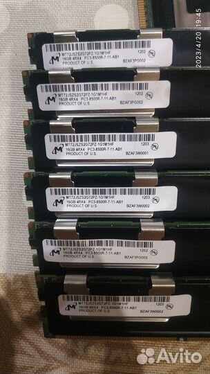 Память оперативная, серверная, регистровая