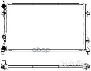 34711003 Радиатор VW beetle/jetta 1.6-2.5 10