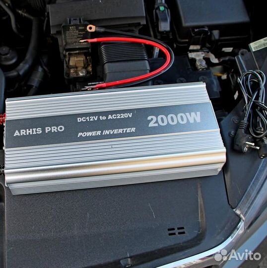 Инвертор 2000 Вт 12*220 ибп котла преобразователь