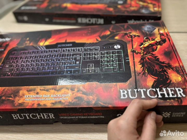 Игровая клавиатура с подсветкой