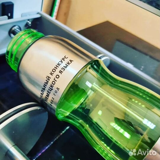 Круговая печать на бутылках