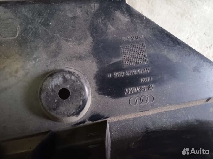 Накладка замка багажника audi a8 d2 ауди а8 д2