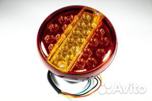 Фонарь задний Евро (круглый) LED