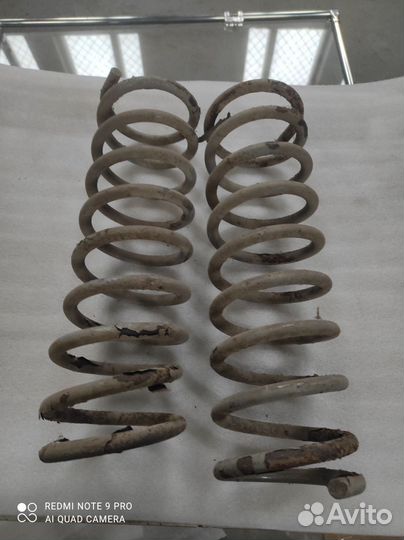 Пружины заднии шевроле нива
