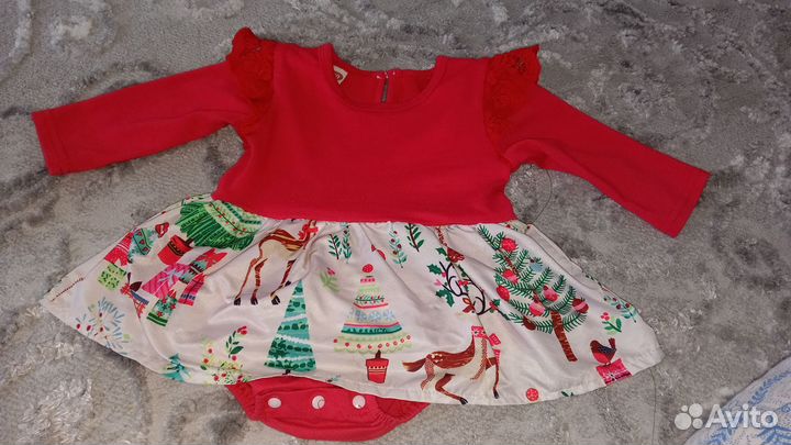 Платье боди для девочки