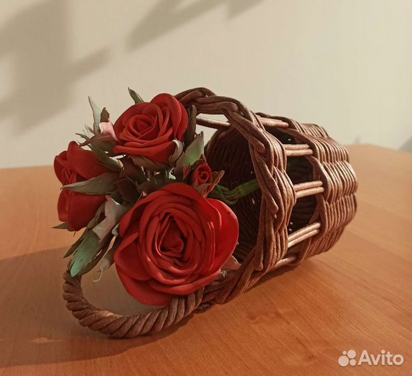 Корзина ручной работы