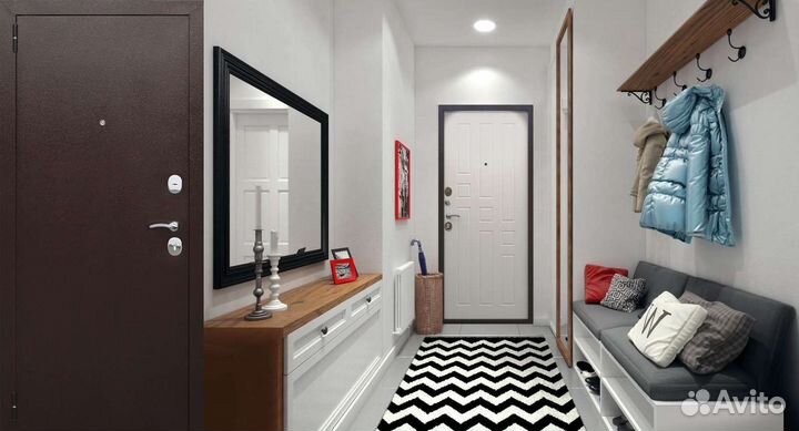 Дверь входная металлическая