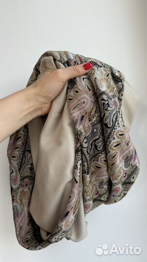 Комплект шапка и снуд женский