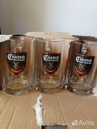 Пивная кружка старый мельник 0,5