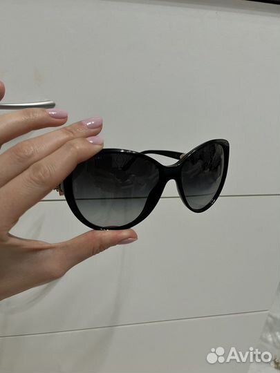 Очки bvlgari оригинал черные женские стразы