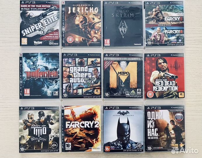 Игры ps3 диски ps3