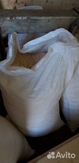 Опилки стружка в мешках