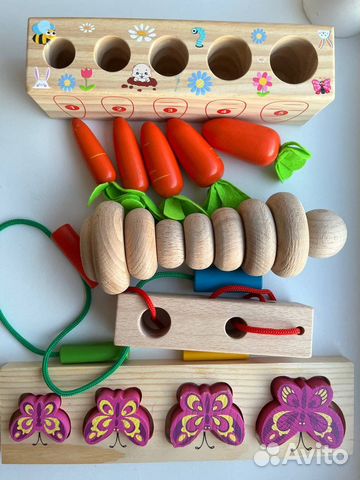 Игрушки монтессори