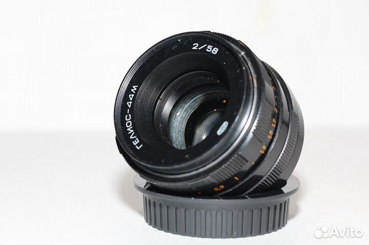 Гелиос 44М + переходник с крышкой