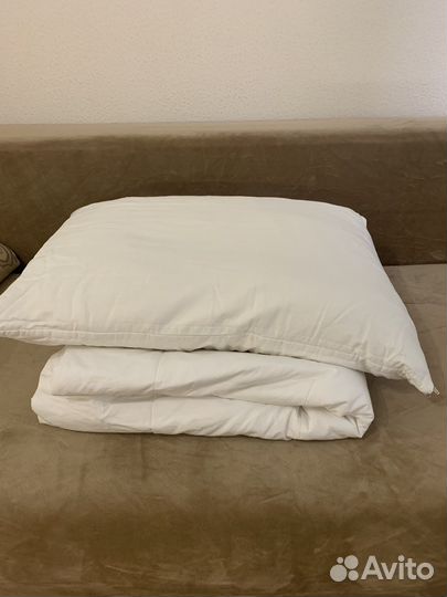 Подушка 50х70 и одеяло 200х200 IKEA