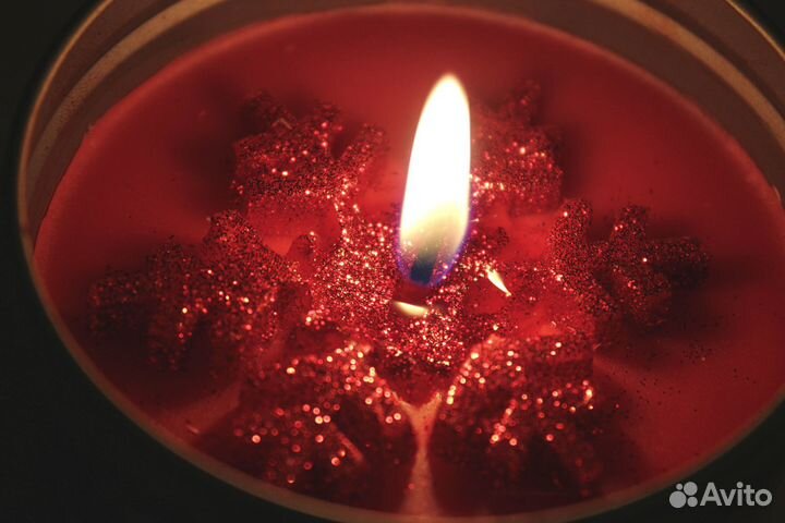 Икеа Хемшё свечи Кулорт декоративное стекло блеск