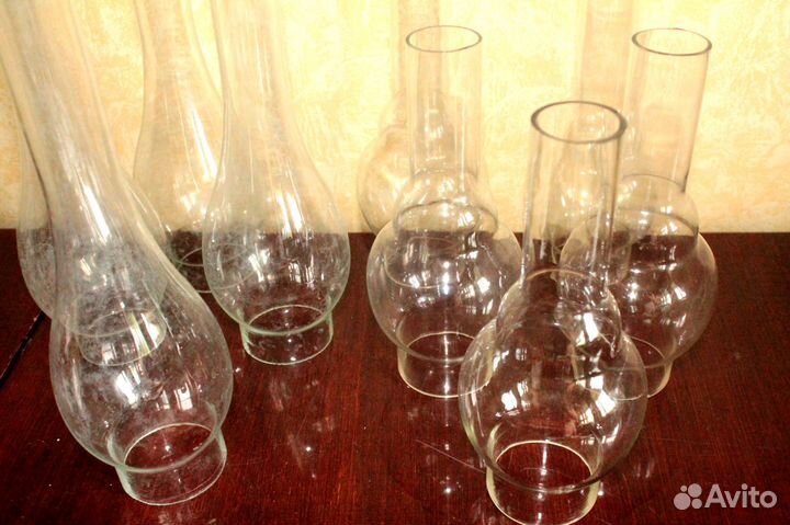 Керосиновые лампы СССР стекло