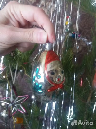 Ёлочные игрушки СССР 
